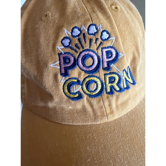 Pop Corn Yellow Hat Cap Adjustable - Picture 2 of 7